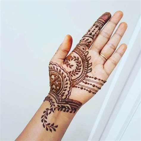 Henna Hand Palm Designs