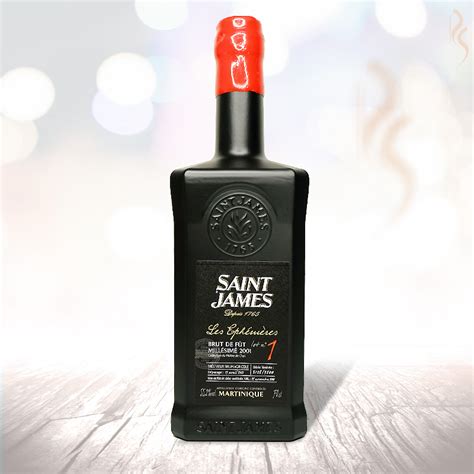 Saint James Ephémères N1 Brut de Fût 2001 Rhum Hors d Age