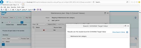 Ltmc Maintenance Plan Load Error In Mapping Of M Sap Community