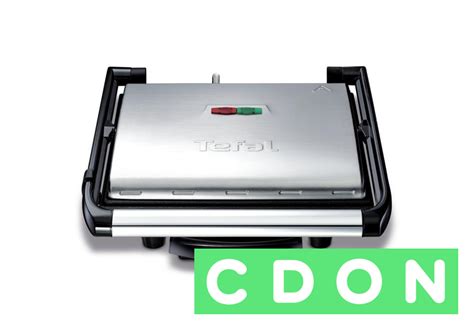 Tefal GC241D Multifunktionell Panini Grill 2000W Svart/Rostfritt stål ...