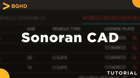 Sonoran Cad Fivem