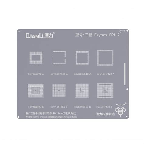 QIANLI 2D BUMBLEBEE STENCIL QS23 SAMSUNG EXYNOS CPU 2