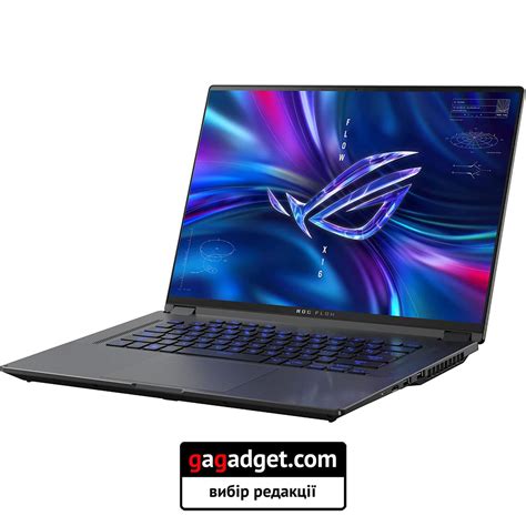 Обзор ASUS ROG Flow X16: мощный геймерский ноутбук-трансформер с док ...