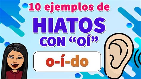 Ejemplos De Hiatos Con O I Hiatos I Ejemplos Youtube