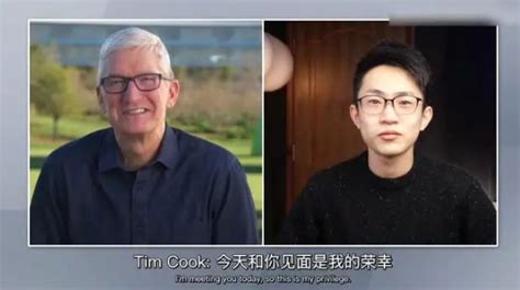 【双语阅读】（附完整视频）22岁大学生流利英文采访苹果ceo Tim Cook 知乎