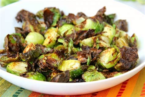 Honey And Balsamic Air Fryer Brussels Sprouts Bitz And Giggles