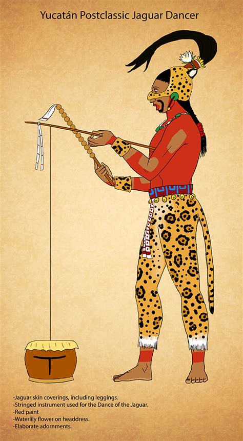 Yucatan Postclassic Jaguar Dancer By Kamazotz On Deviantart