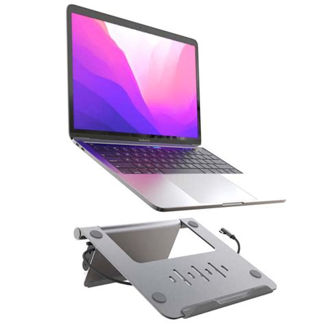 Adam Elements Casa 5 Port Usb C Laptop Stand Grey — Shop And Ship Online