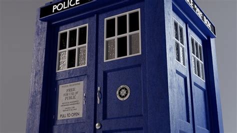 Tardis - exterior interior model - TurboSquid 1656879