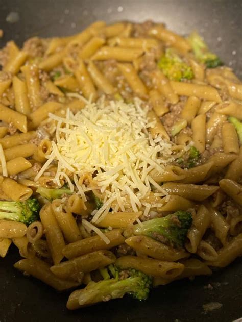 Ground Beef Pasta Recipe No Tomato Sauce