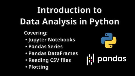 Introduction To Data Analysis In Python Python Pandas Series