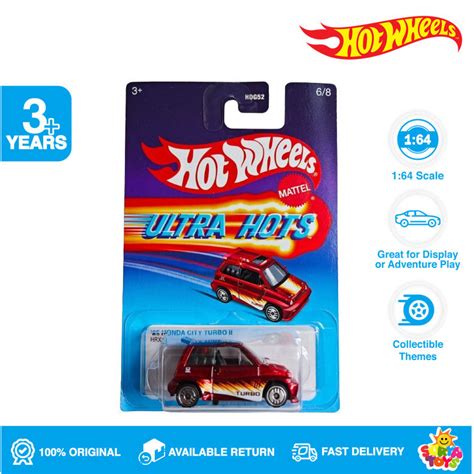 Hot Wheels Ultra Hots Honda City Turbo II HRX Shopee Malaysia