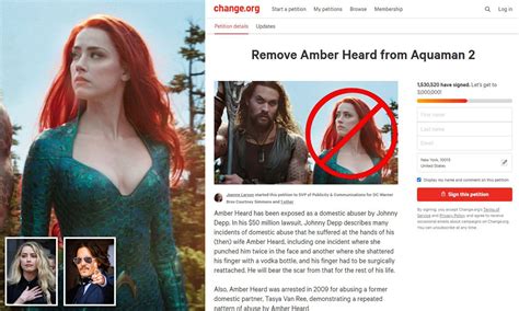 Amber Heard Petition – Telegraph