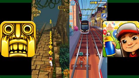 Temple Run Vs Subway Surfers YouTube