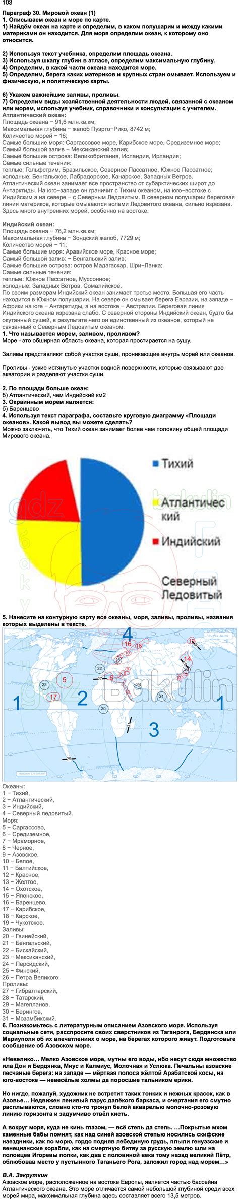 ГДЗ География 5-6 класс учебник Алексеев, Николина Полярная звезда ФГОС ...