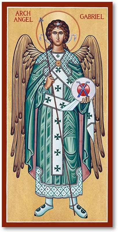 Saint Gabriel The Archangel Icon Artofit