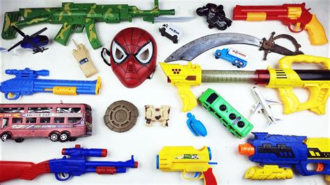 Satisfying Different Model Spider Man Action Series Guns And Equipment