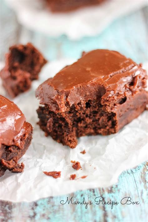 Thick Fudge Brownies Mandy S Recipe Box