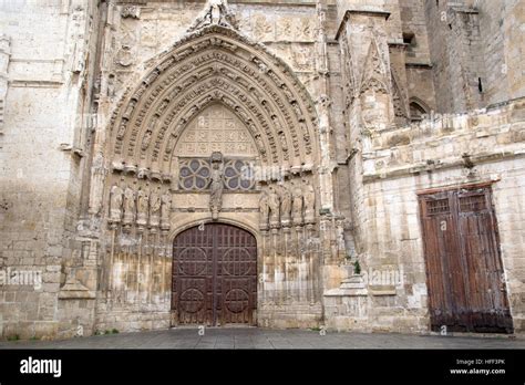 Cathedral Church, Palencia, Spain Stock Photo - Alamy