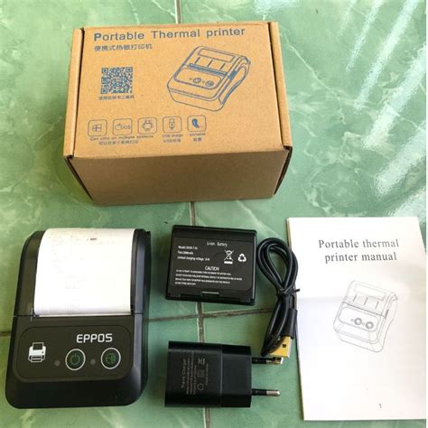 Jual Printer Mini Eppos Epx V Bluetooth Portable Mobile Kertas