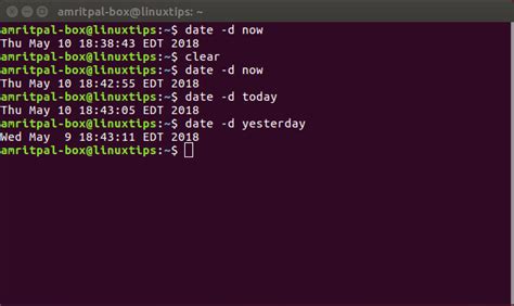 How To Use The Linux Date Command Linuxtips