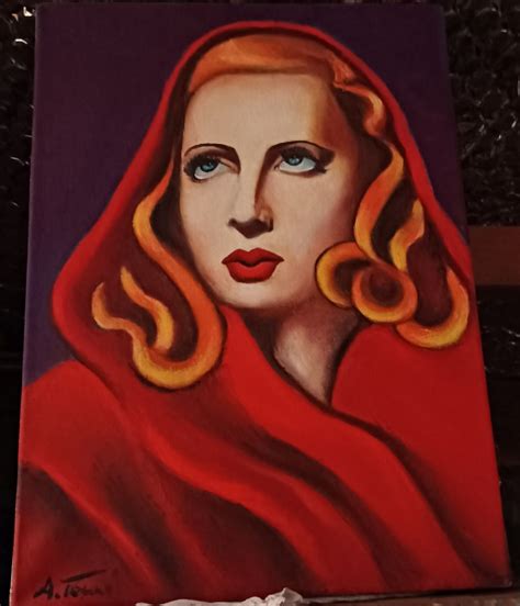 Autorski portret Tamara Lempicka Osjaków OLX pl