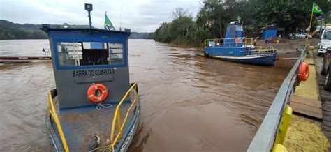 Atenção Balsa paralisa travessia na madrugada deste domingo em Itapiranga