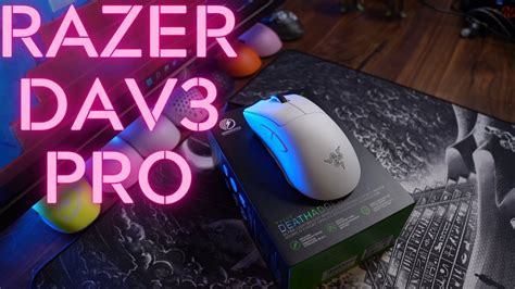 Razer Deathadder V3 Pro And Razer Hyperpolling Wireless Dongle Review Youtube