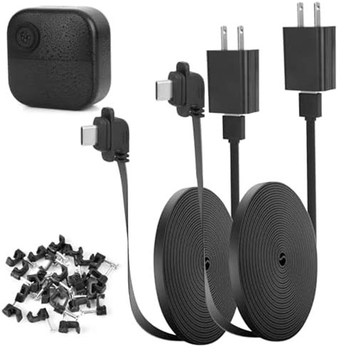 Itodos Pack Ft M Power Cable And Adapter Compatible With Blink