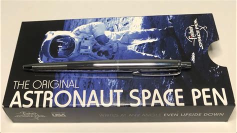 The Original Astronaut Space Pen Fisher Ag Youtube