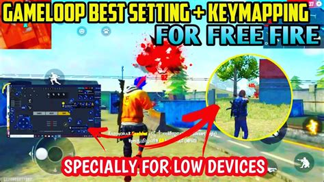 Best Setting Sensitivity And Key Mapping For Free Fire In Gameloop