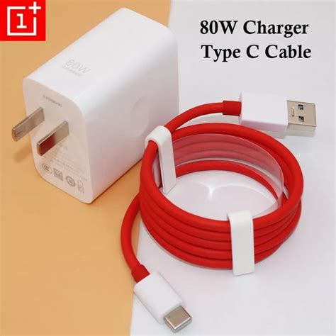 สายชารจ OnePlus 80W Supervooc Charger Original Power Adapter 6 5A Warp