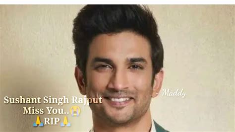 Rip Sushant Singh Rajput Telented Actor Hard Working Man Dil