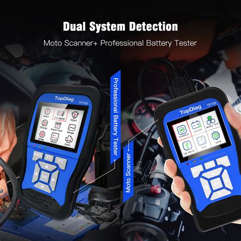 Topdiag Tp Motorrad Obd Auto Scanner Code Reader Diagnose Werkzeug