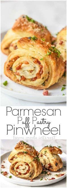 Parmesan Puff Pastry Pinwheels Recipe Easy Appetizer Recipes