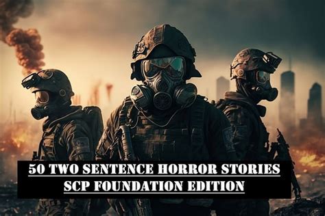Two Sentence Horror Stories Scp Edition Read By The Author R