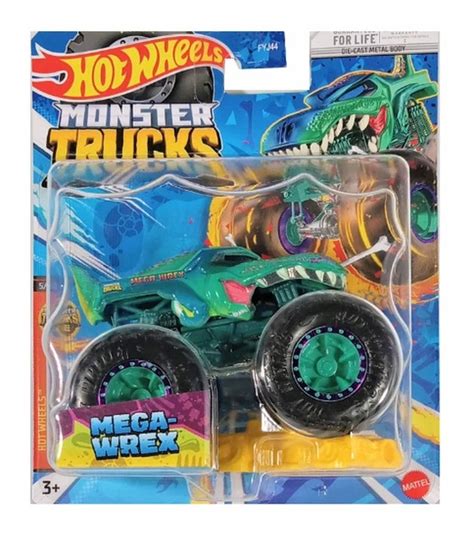 Hot Wheels Monster Truck Mega Wrex Hnw Allegro Pl