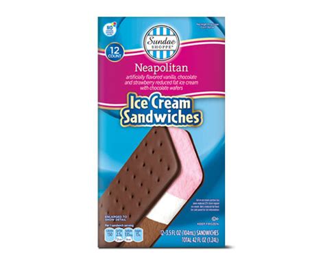 Great Value Neapolitan Ice Cream Sandwiches 42 Oz 12 Count Ubicaciondepersonascdmxgobmx