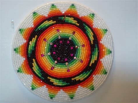 Medallion By Gen Native American Beadwork Patterns Bead Work Native American Beadwork