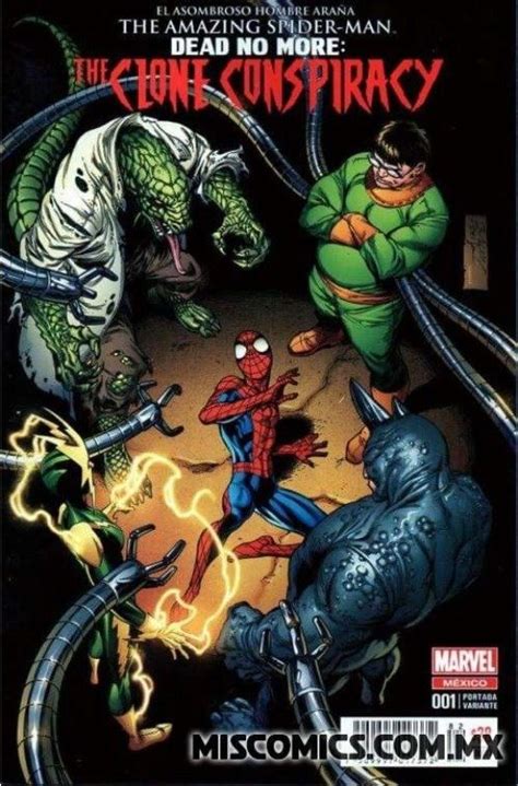 The Amazing Spider Man Dead No More The Clone Conspiracy Portadas