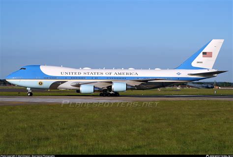 82 8000 United States Air Force Boeing Vc 25a 747 2g4b Photo By Mark Empson Bourneavia