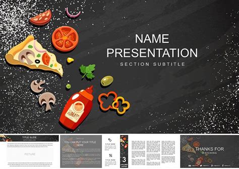 Pizza Restaurants PowerPoint Template