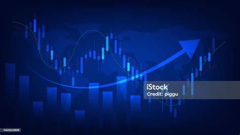 Economy And Finance Concept Financial Business Investment Statistics