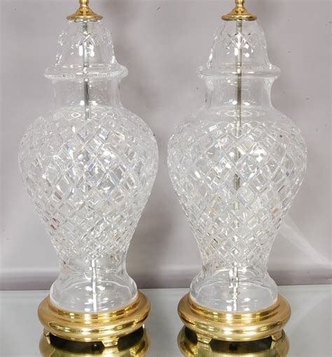 34: Waterford Crystal Lamps : Lot 34