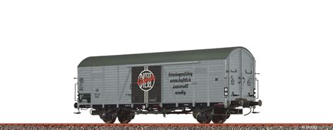 Brawa Spur H Gedeckter G Terwagen Glr Db Epoche Iii Eicher