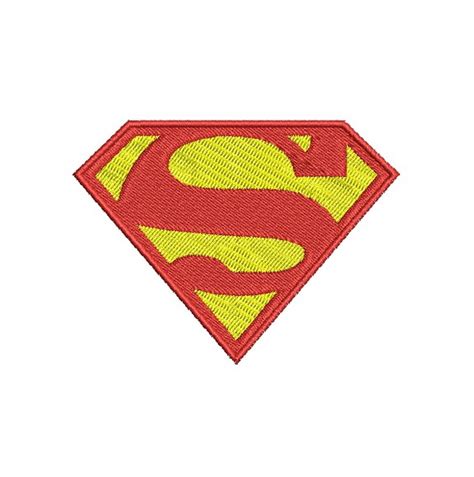 Matriz De Bordado Superman Símbolo Elo7 Produtos Especiais