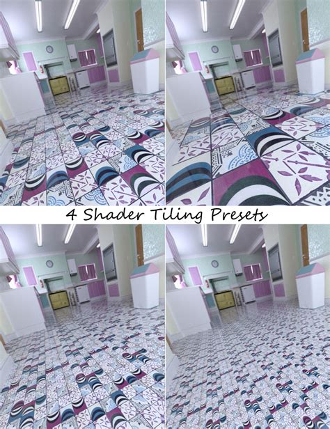 Patchwork Chic Floor Tile Iray Shaders Daz D