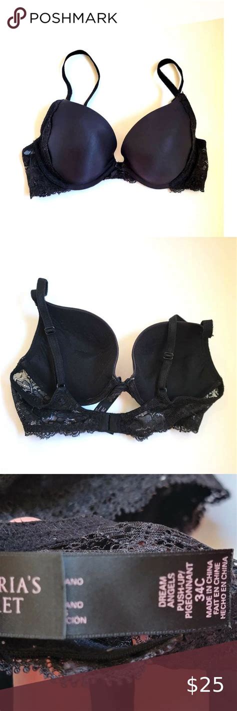 Victorias Secret Dream Angels Push Up Bra 34c 34c Plus Fashion