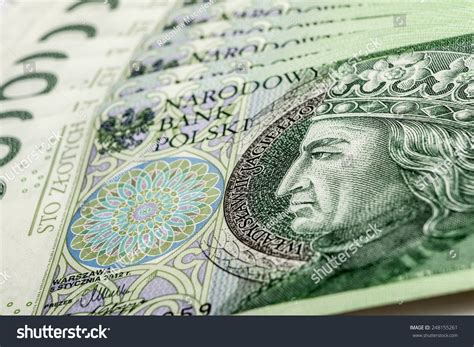 Banknote Pln Polish Zloty Stock Photo Shutterstock