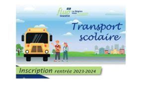 Ouverture des inscriptions aux transports scolaires pour la rentrée